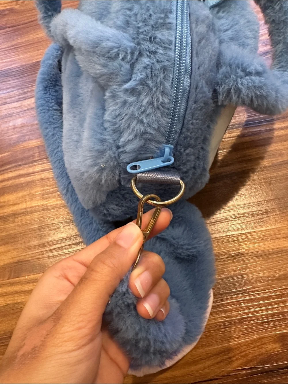 Disney Stitch Plush Crossbody Bag